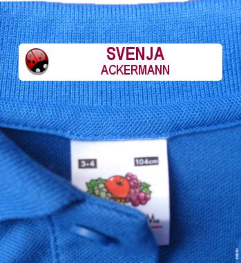 Iron On Clothing Labels Personalized