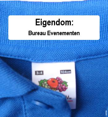 Iron On Clothing Labels Personalized