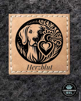 Leather Labels Design