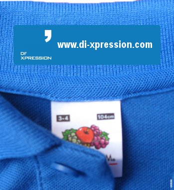 Clothing Labels Iron On