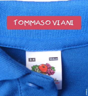 Iron On Clothing Labels