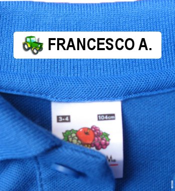 Iron On Clothing Labels