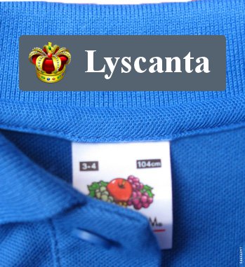 Cloth Name Tags For Clothing