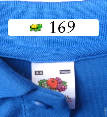 Iron On Clothes Labels