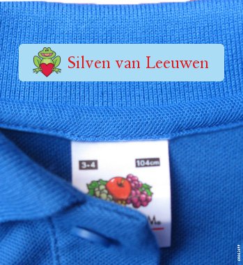 Labels To Iron On Clothes