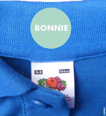 Iron On Clothing Labels Personalized