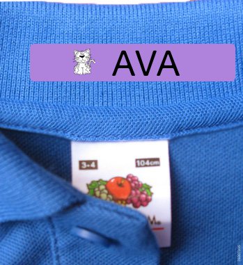 Iron On Clothing Labels Free Shipping